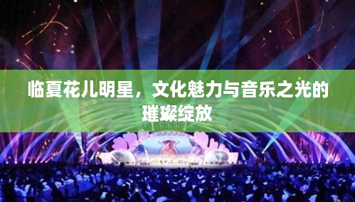臨夏花兒明星，文化魅力與音樂之光的璀璨綻放