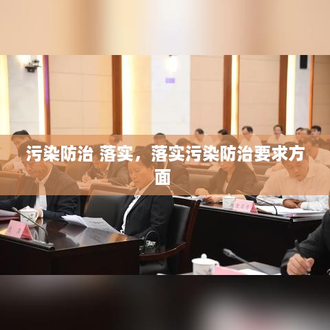 污染防治 落實(shí)，落實(shí)污染防治要求方面 