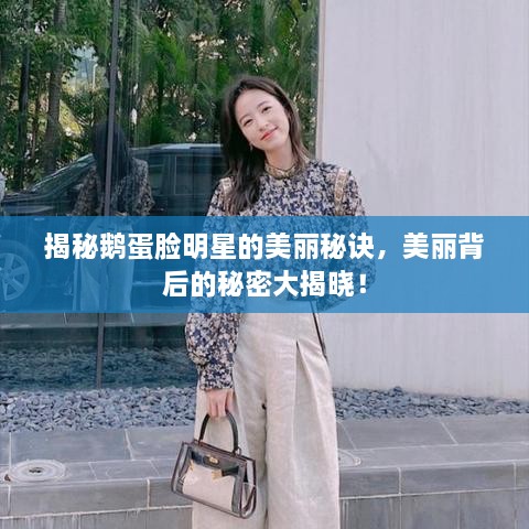 揭秘鵝蛋臉明星的美麗秘訣，美麗背后的秘密大揭曉！