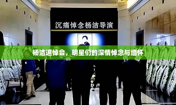 楊潔追悼會，明星們的深情悼念與緬懷