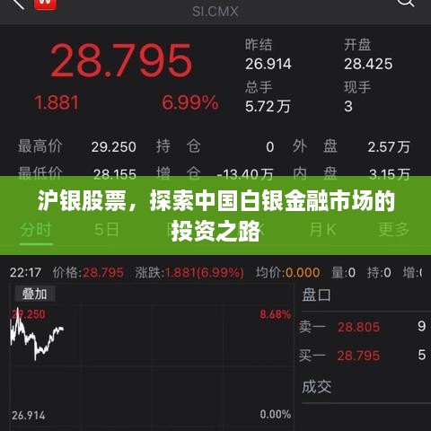滬銀股票，探索中國白銀金融市場的投資之路