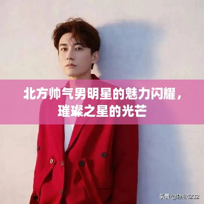 北方帥氣男明星的魅力閃耀，璀璨之星的光芒