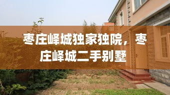 棗莊嶧城獨(dú)家獨(dú)院，棗莊嶧城二手別墅 