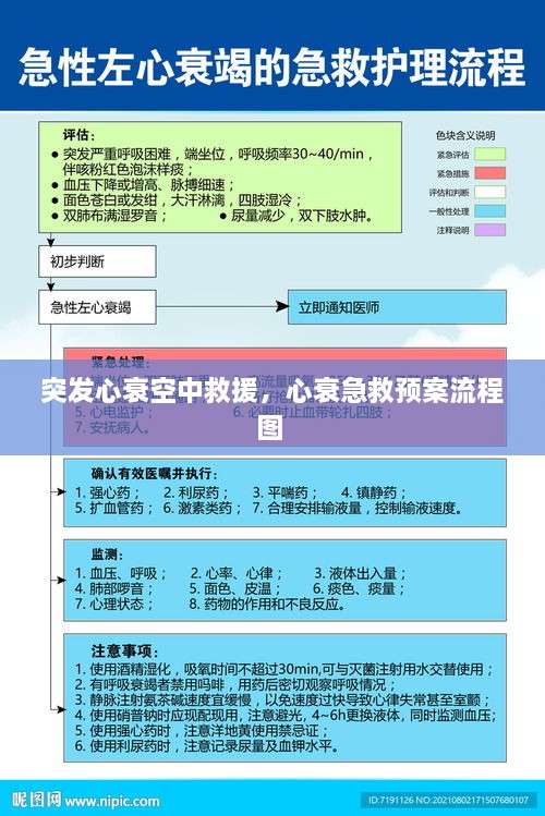 突發(fā)心衰空中救援，心衰急救預(yù)案流程圖 