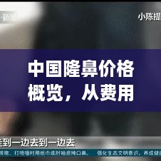 中國隆鼻價格概覽，從費用構成到市場行情一網(wǎng)打盡