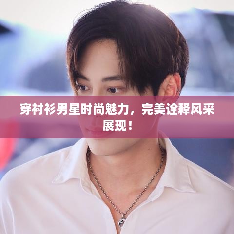 穿襯衫男星時(shí)尚魅力，完美詮釋風(fēng)采展現(xiàn)！