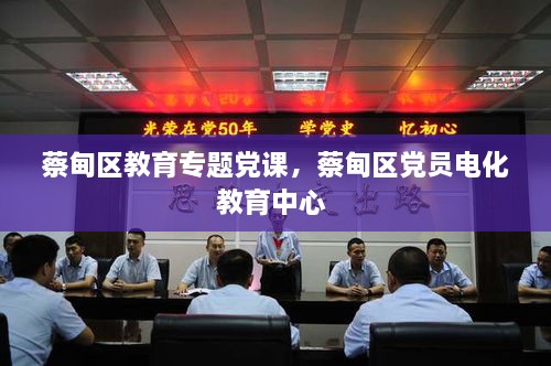 蔡甸區(qū)教育專題黨課，蔡甸區(qū)黨員電化教育中心 