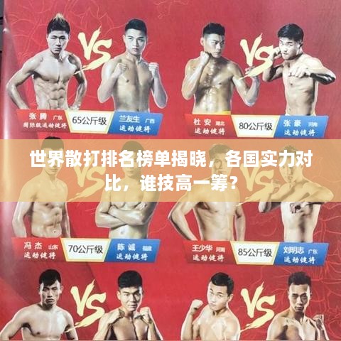 世界散打排名榜單揭曉，各國(guó)實(shí)力對(duì)比，誰(shuí)技高一籌？