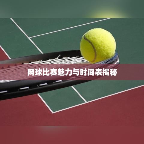 網球比賽魅力與時間表揭秘