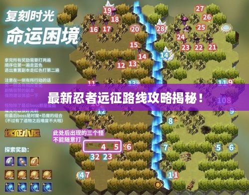 最新忍者遠(yuǎn)征路線攻略揭秘！