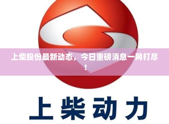 上柴股份最新動(dòng)態(tài)，今日重磅消息一網(wǎng)打盡！