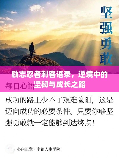 勵(lì)志忍者刺客語(yǔ)錄，逆境中的堅(jiān)韌與成長(zhǎng)之路