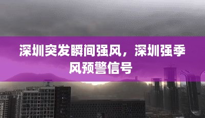 深圳突發(fā)瞬間強風(fēng)，深圳強季風(fēng)預(yù)警信號 