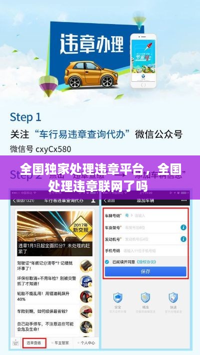 全國獨(dú)家處理違章平臺，全國處理違章聯(lián)網(wǎng)了嗎 
