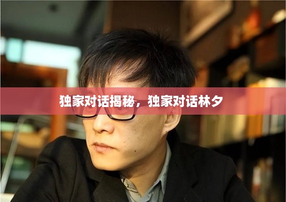 獨家對話揭秘，獨家對話林夕 