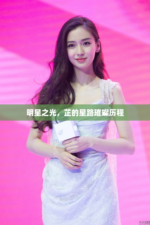 明星之光，芷的星路璀璨歷程