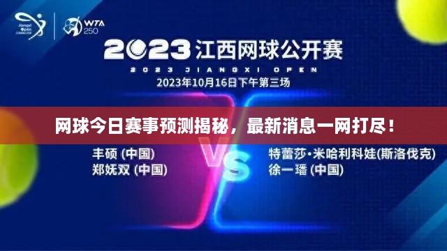 網(wǎng)球今日賽事預(yù)測(cè)揭秘，最新消息一網(wǎng)打盡！
