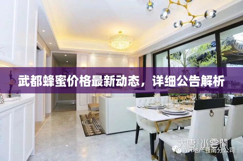 武都蜂蜜價(jià)格最新動態(tài)，詳細(xì)公告解析