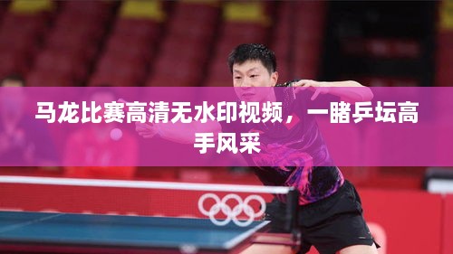 馬龍比賽高清無(wú)水印視頻，一睹乒壇高手風(fēng)采